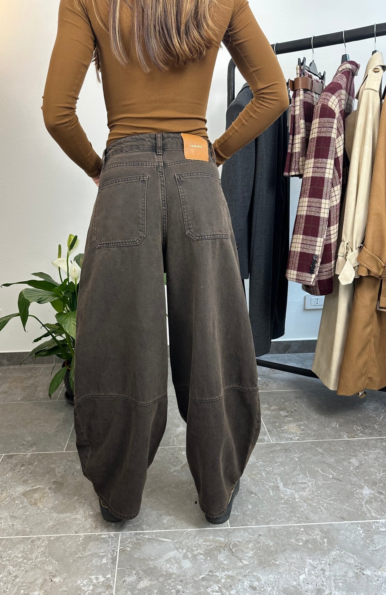 Demin marrone by LUMINA - Omnēa