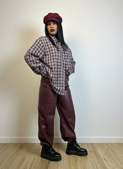 Pantalone ecopelle by LUMINA - Omnēa