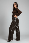 Pantalone ecopelle by LUMINA - Omnēa
