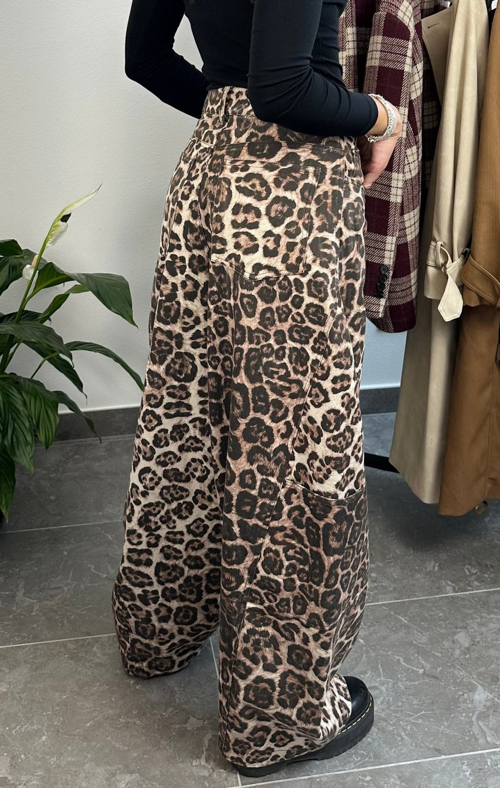 Pantaloni leopardati LUMINA - Omnēa